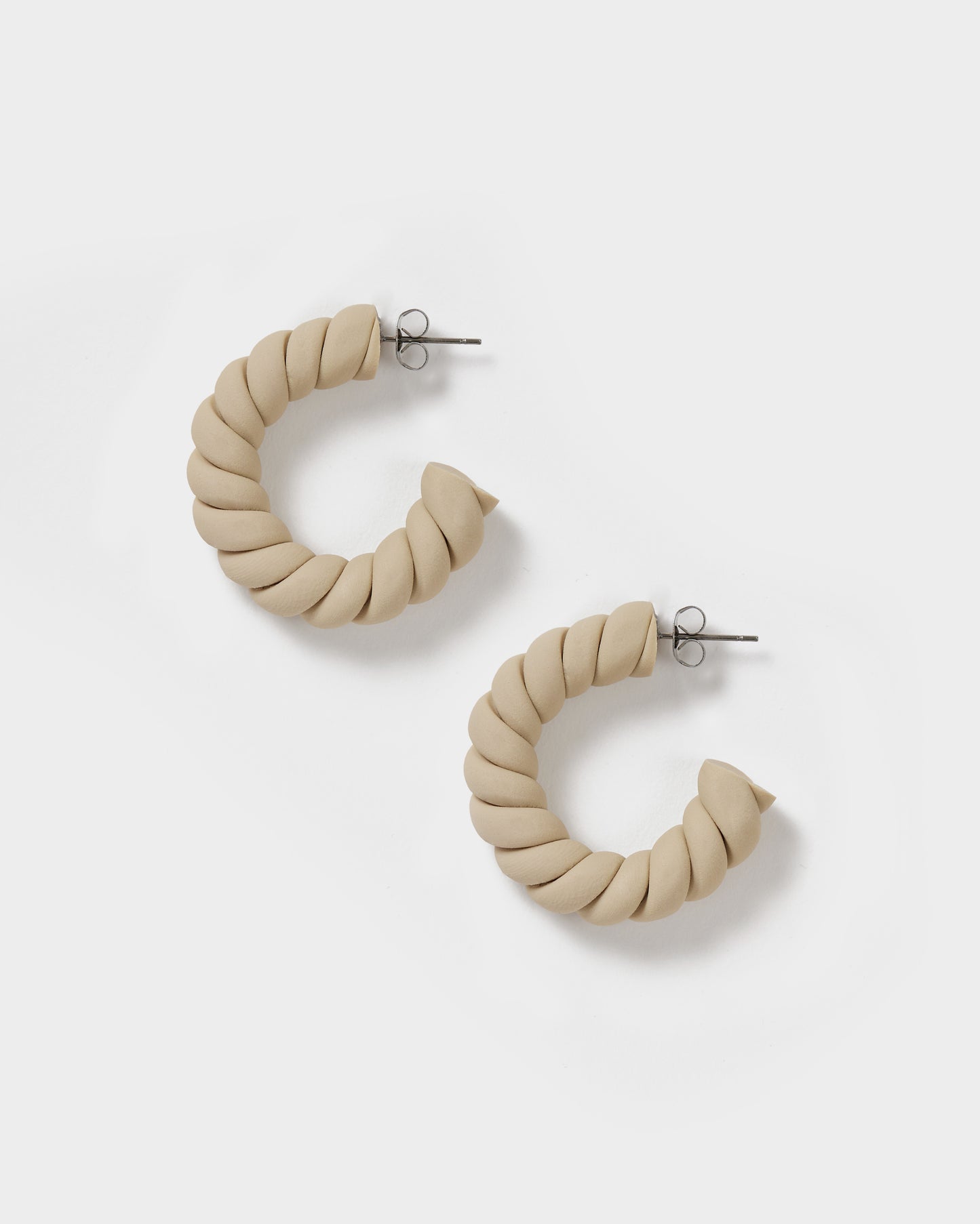 Cream Earrings - Small
