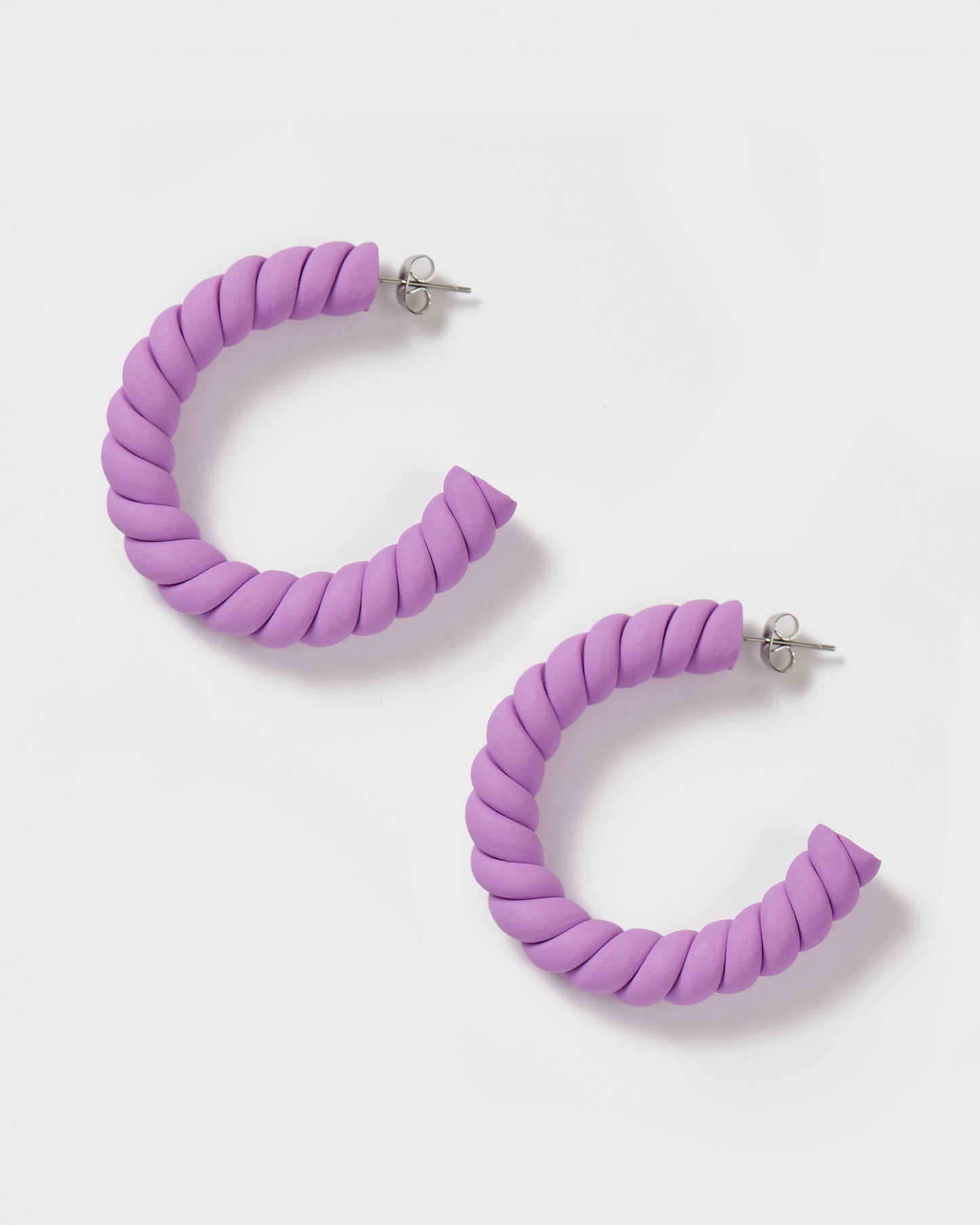 Lilac Earrings - Large