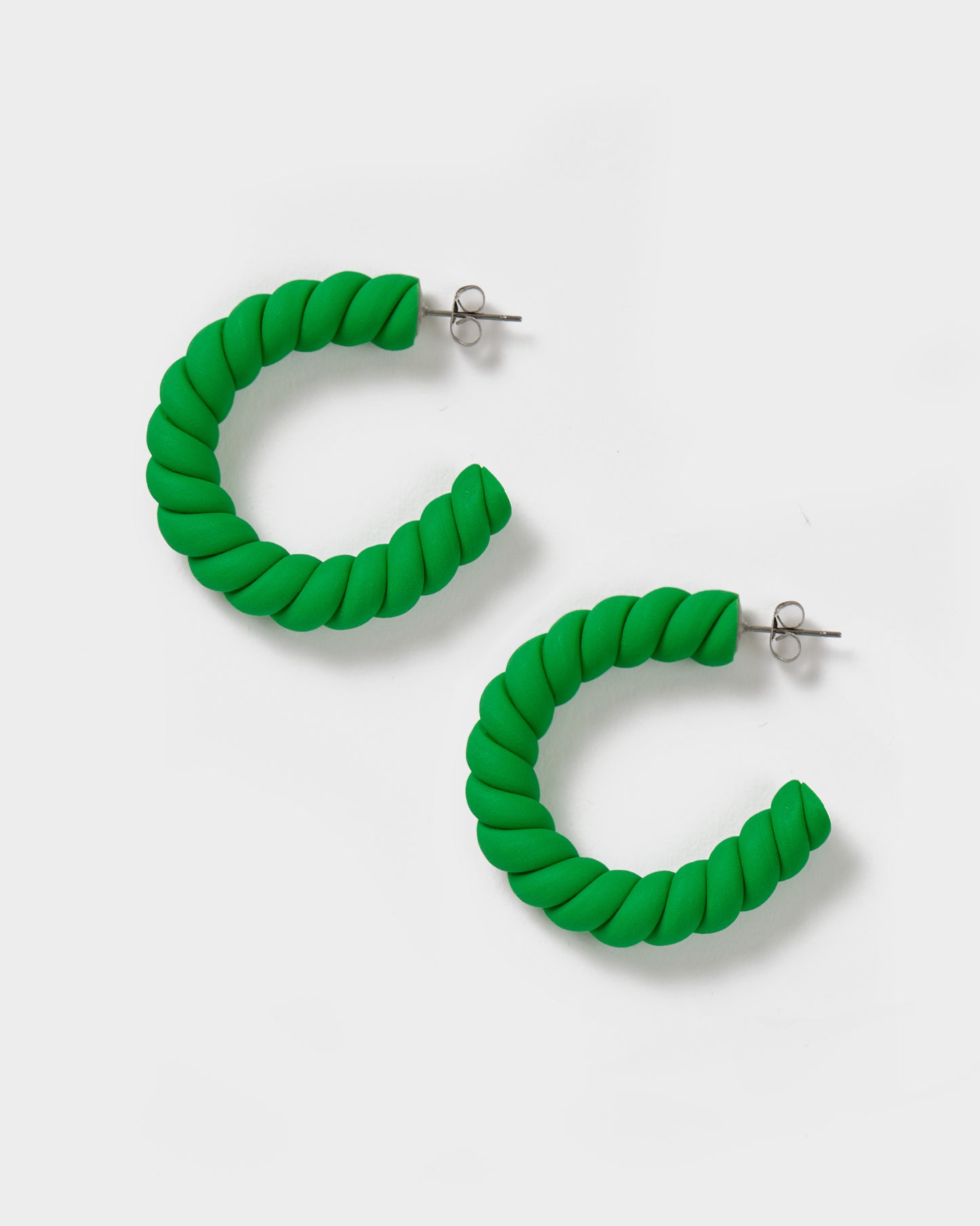 Green Earrings - Medium