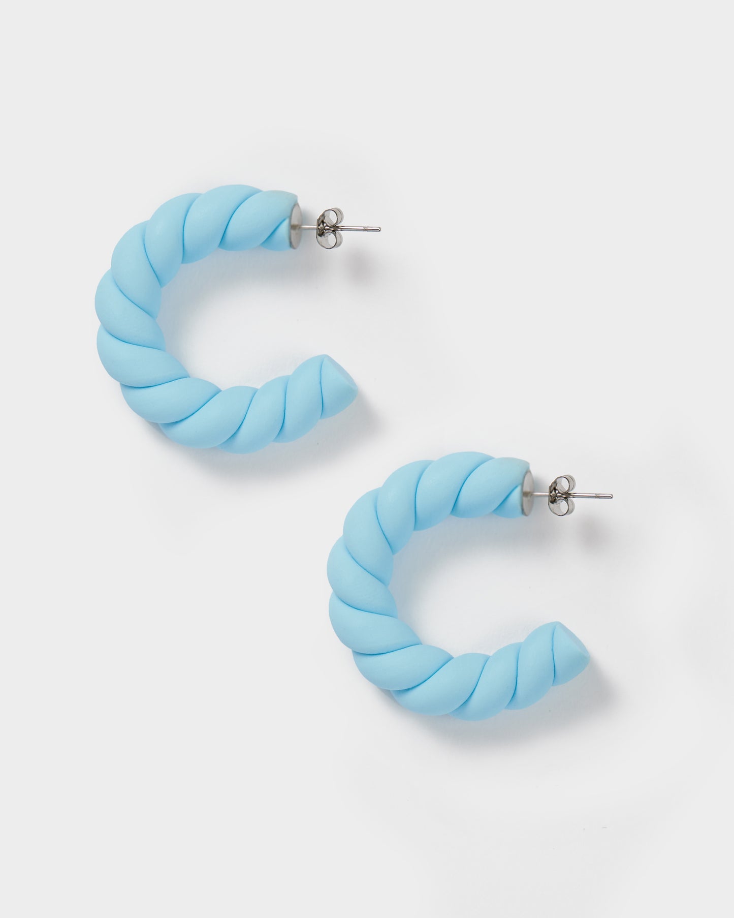 Baby Blue Earrings - Medium