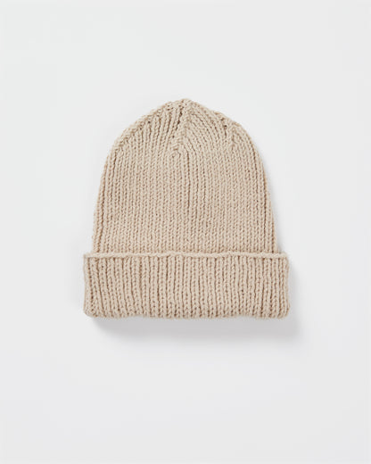 Cream Beanie