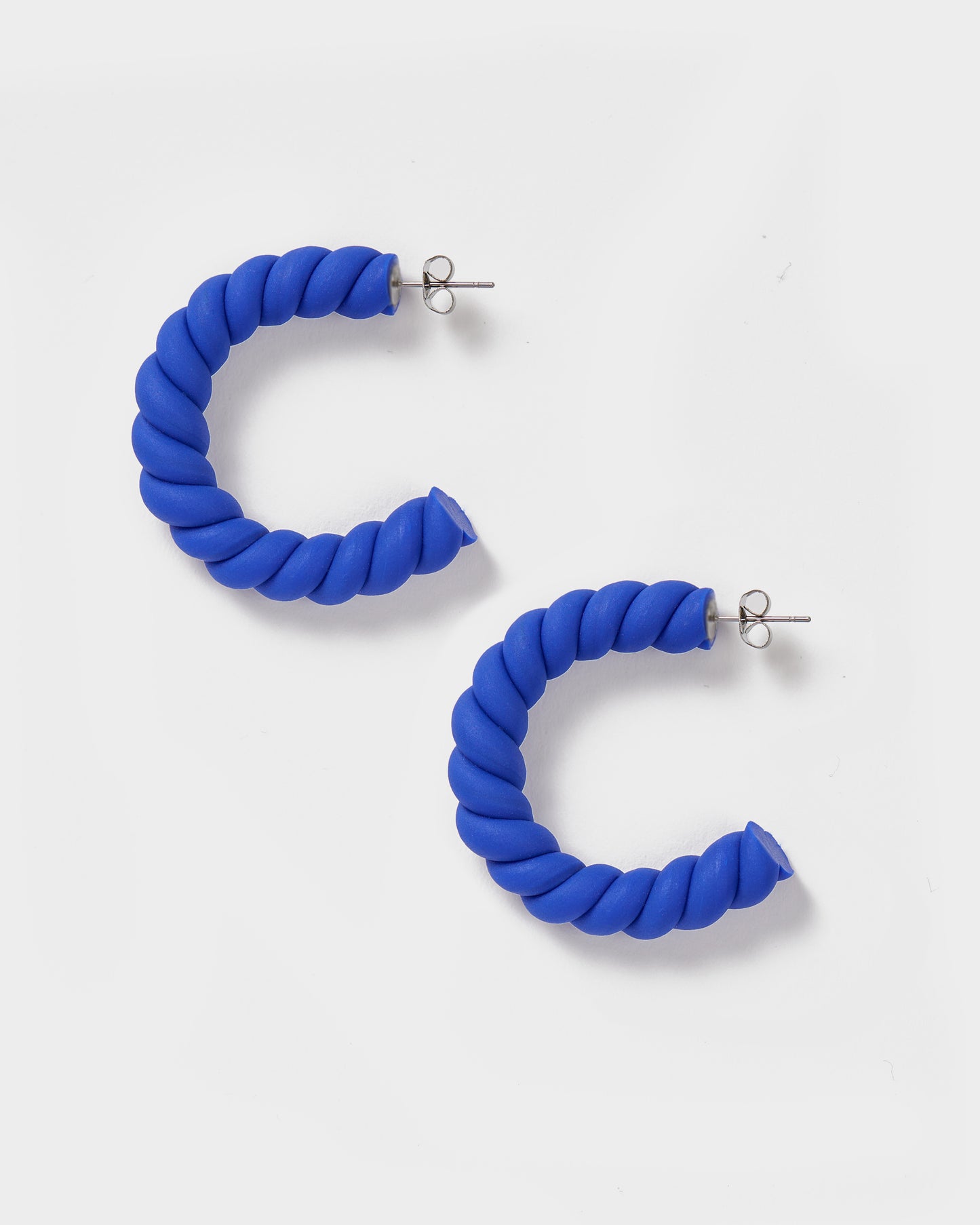 Electric Blue Earrings - Medium