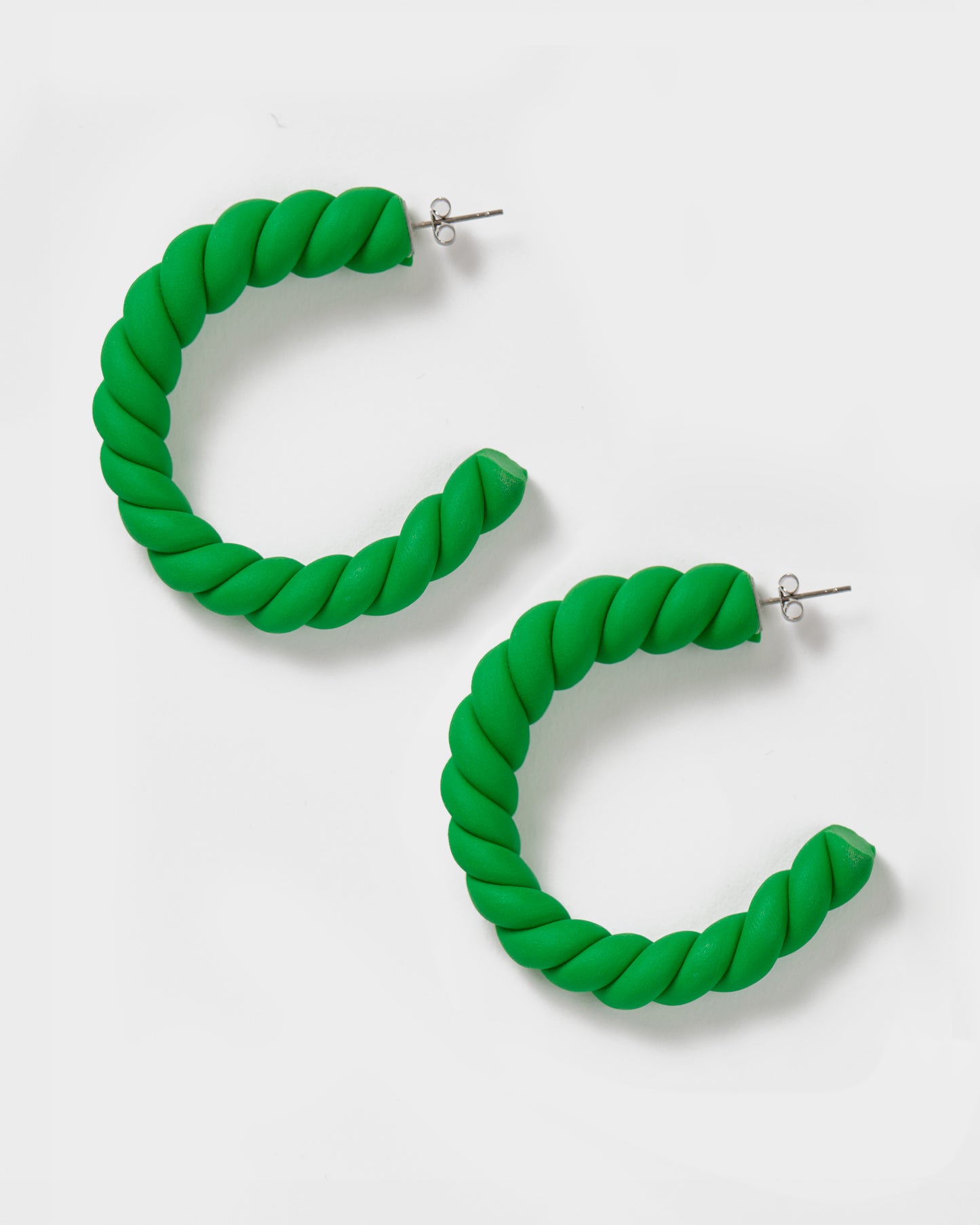 Green Earrings - Large