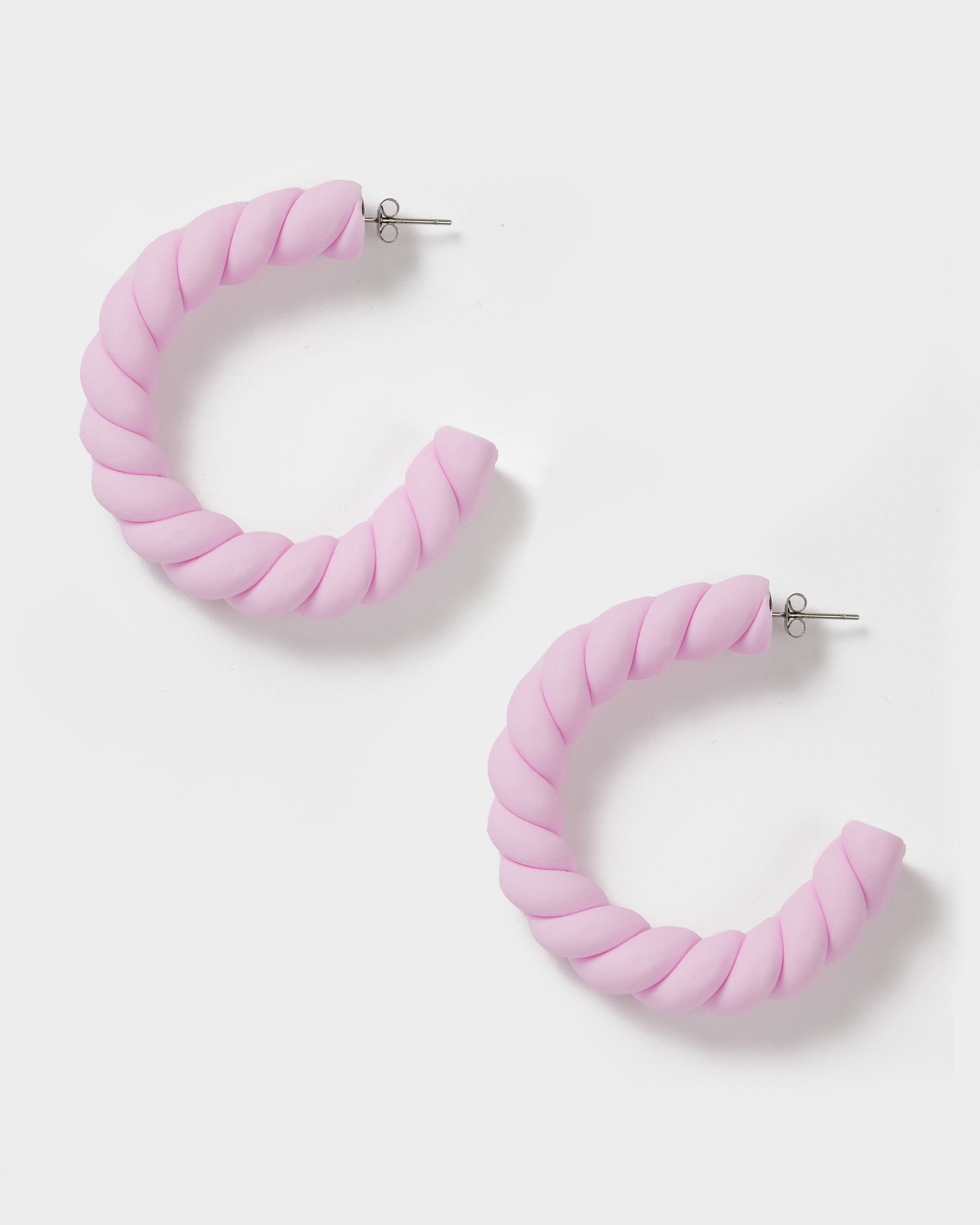 Baby Pink Earrings - Large