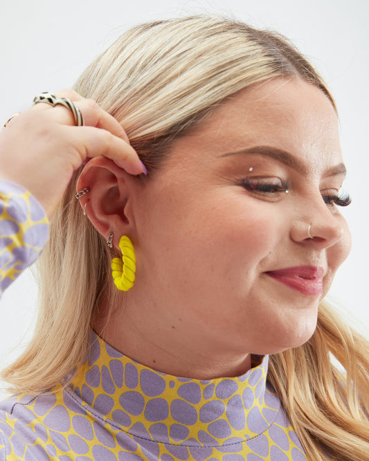 Yellow Earrings - Small