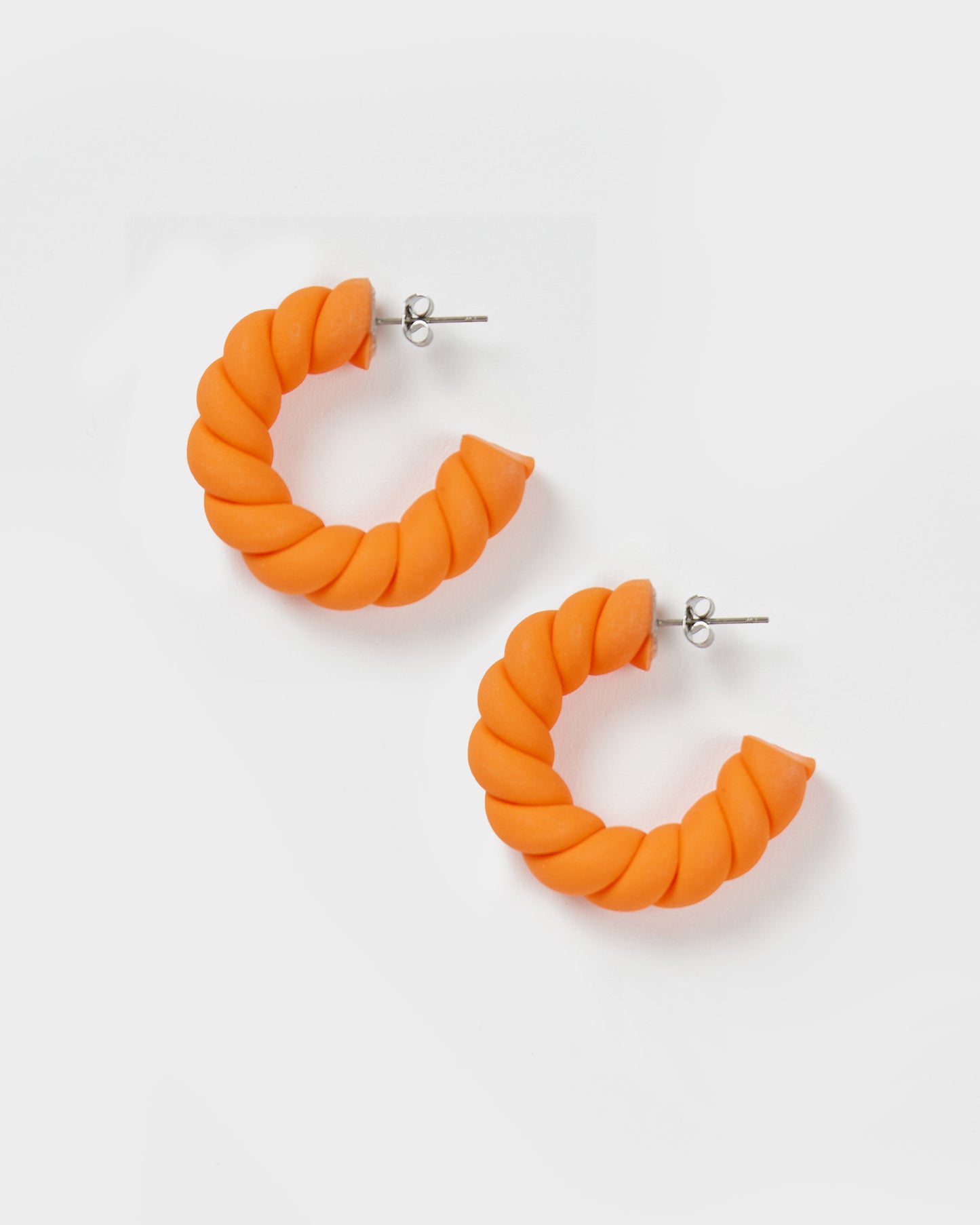 Orange Earrings - Small