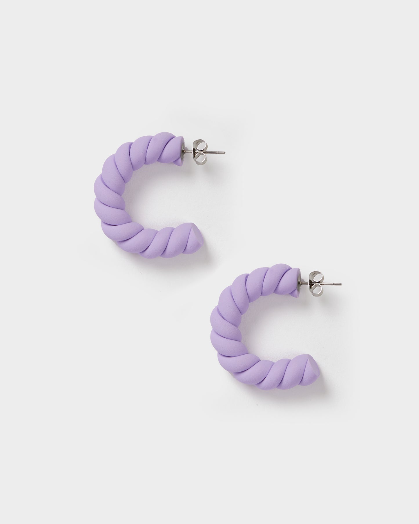 Pastel Purple Earrings - Small