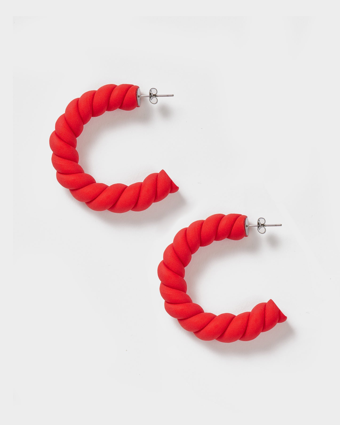 Red Earrings - Medium