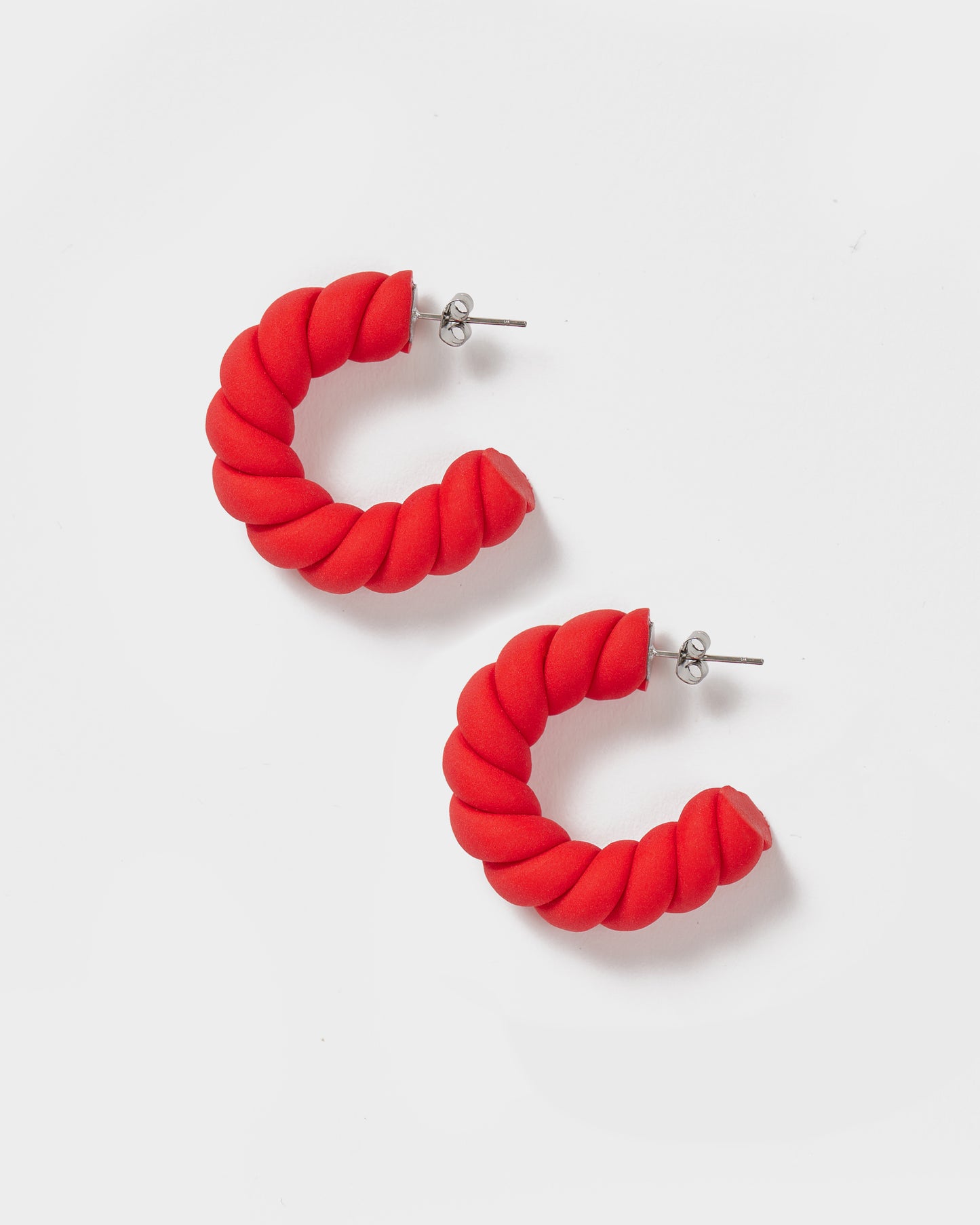 Red Earrings - Small